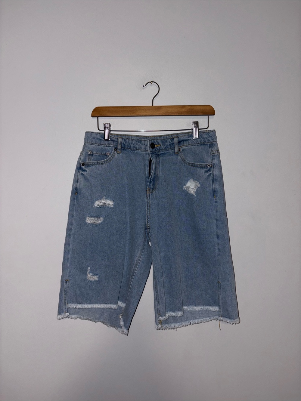Future Collective • Distressed Denim Shorts (NWOT)